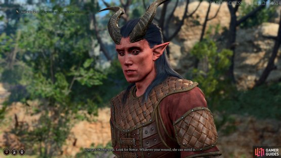 If the tieflings survive the encounter, you can attempt a Persuasion check to learn the location of their camp.