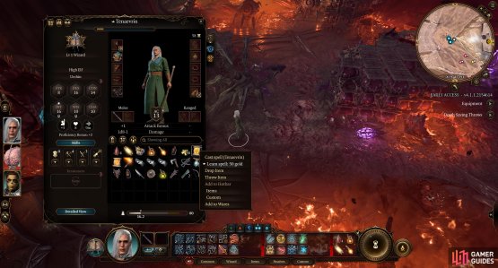you can permanently copy them into spellbook for a one-time gold fee.