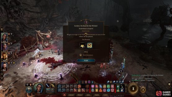 You&rsquo;ll be rewarded with the Raven Gloves if you side with He Who Was.
