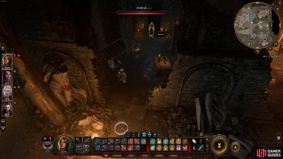 You&rsquo;ll find Abdirak in the room between Volo and Liam.
