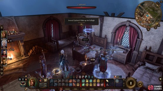 Art Cullagh can be found on this bed in the northernmost part of the Last Light Inn.