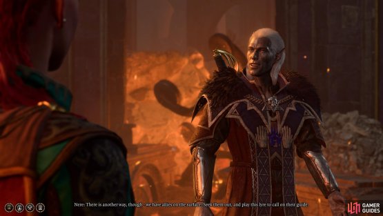 If you sided with Nere, after the fight he&rsquo;ll send you to Moonrise to make excuses for his failure.