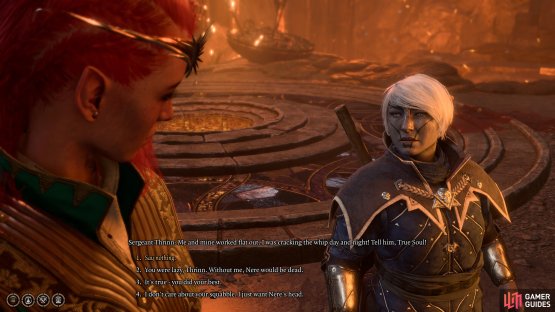 If Nere is allowed to kill the gnomes, he&rsquo;ll turn his tantrum on Sergeant Thrinn next.
