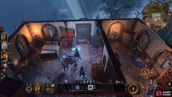 You can prepare before the fight by casting Glyph of Warding, or other trap spells.