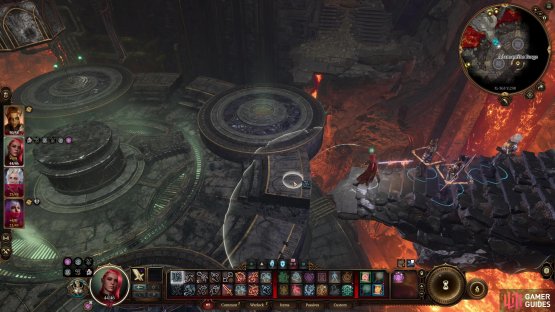 then you&rsquo;ll need to continue down some stairs to reach the Adamantine Forge.