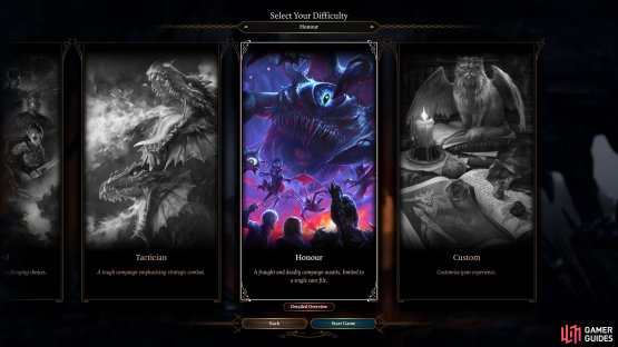 You can only choose Honour mode at the beginning of a campaign, and there&rsquo;s no way back until death.