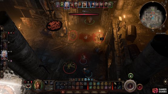 Try to kill One and Three, circled here, first. If you don&rsquo;t they&rsquo;ll summon reinforcements.