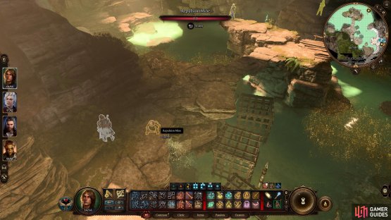 Be careful to avoid the Repulsion Mines in the Hatchery as you make your way to Varsh Ko&rsquo;Kuu.