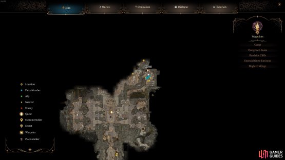 You&rsquo;ll find the dungeons within the northeastern part of the Shattered Sanctum.