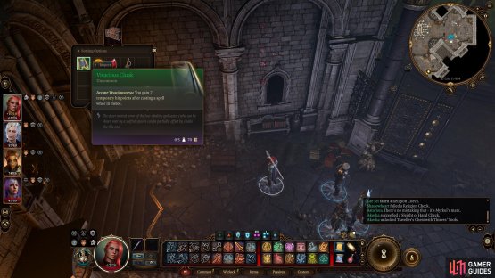 then loot a chest to score a Vivacious Cloak.
