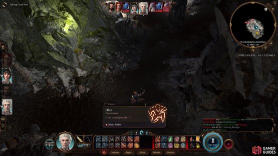 You can hide at any time - even during combat - as a bonus action,