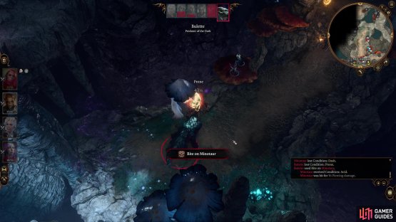 it&rsquo;s a bit of a chore, but if you get the two monsters in contact, the Bulette will focus on the Minotaurs.