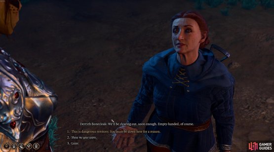 Ask her why she&rsquo;s down here and you can give her the Noblestalk