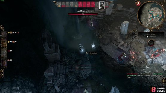 The enemies you need to fight are all low AC spellcasters. Either land your CC spells, or do your best to kill as many as possible.