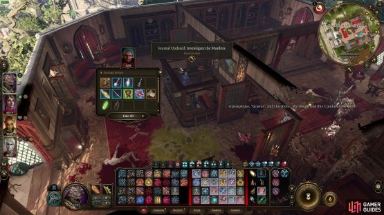 You can either kill Dolor, or kill some of the murder contracts yourself and gain access to learn more about the Investigate the Murders in Baldur&rsquo;s Gate 3