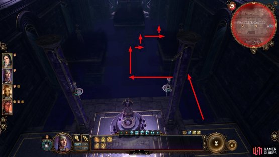 The Faith-Step Trial requires you to walk along a path that disappears which means you&rsquo;ll have to remember where the path was.