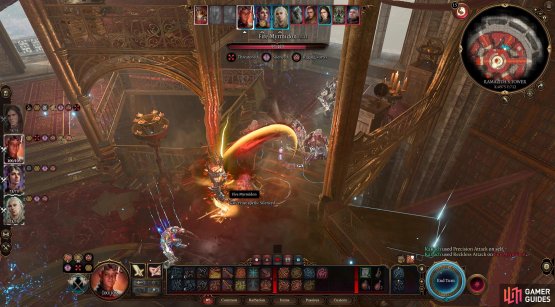 In the battle, you&rsquo;ll need to defeat each Myrmidon first before you go up against Lorroakan.