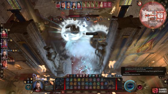 Lure Gortash in front of the door then hit him with Cone of Cold or another AoE.
