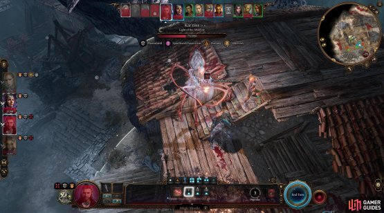 though this condition will go away when he attacks next turn!