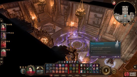 In this room, you&rsquo;ll be teleported back if you hit the trap. Simply, jump over to each vault to avoid the traps.