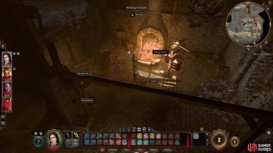 In the basement, you&rsquo;ll find a Melting Furnace. This is what you&rsquo;ll use to complete the quest.
