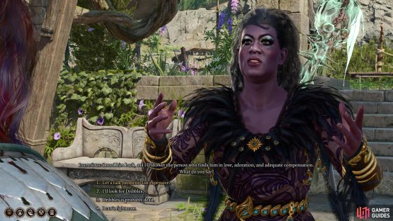 Then speak to Lucretious after the battle to start the quest.