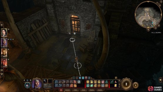 Head to the gate behind Dror Ragzlin&rsquo;s throne in the Shattered Sanctum and pick its lock.