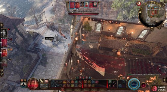 Yeet! Sometimes Avery will stand by an open window. Help him down to the first floor.