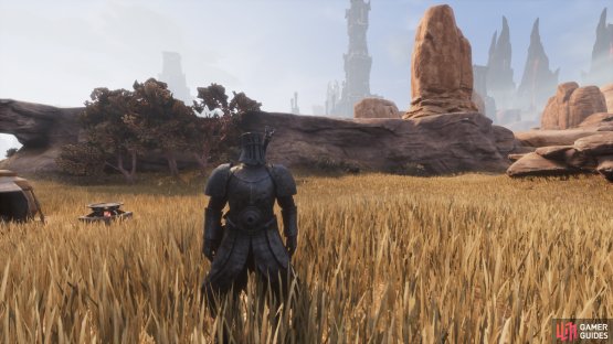 The full Rusted armor set once equipped
