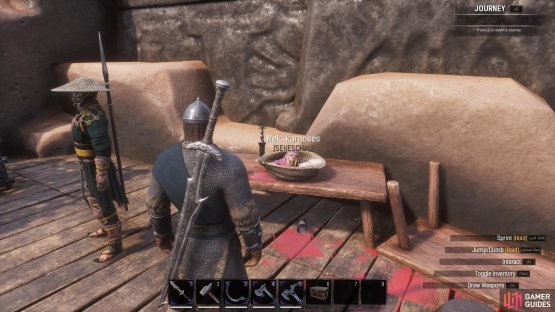 You&rsquo;ll now find Mek-kamoses as a head inside a basket between the two main merchants.