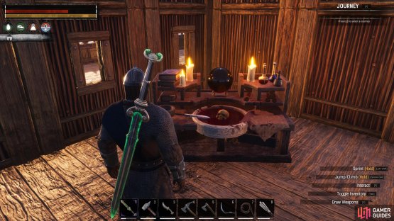 You can use the Orb of Nergal as a workbench to change your appearance.