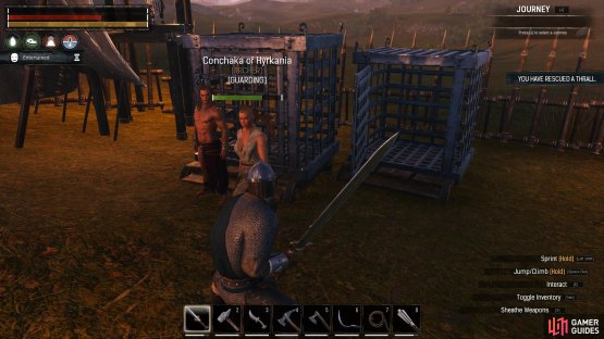 You&rsquo;ll find potential thralls / followers to free from the purge camp.