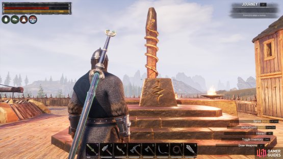The altar for the Set religion in Conan Exiles.