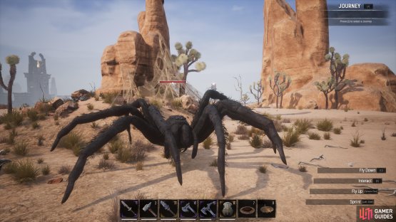 You&rsquo;ll find the Giant Spider roaming just south of Spinebreaker&rsquo;s Flank.