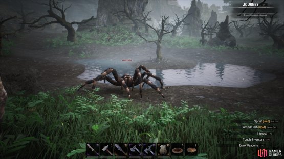 You&rsquo;ll find two Giant Spiders within The Silkwood.