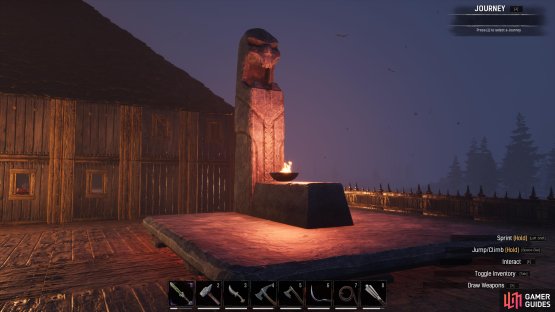 An example of the Ymir religious altar.