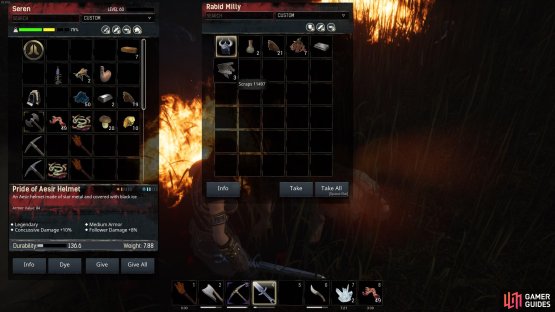 if she doesn&rsquo;t drop them try another boss in the list or wait until she respawns again!