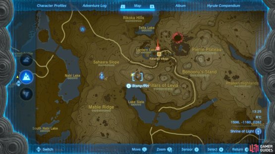 Head to this location on the map,