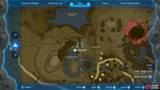 Head to this location on the map,