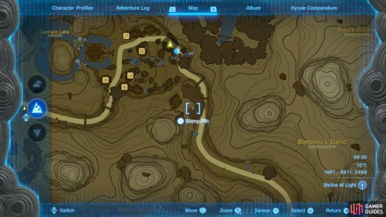 Head to this location on the map,