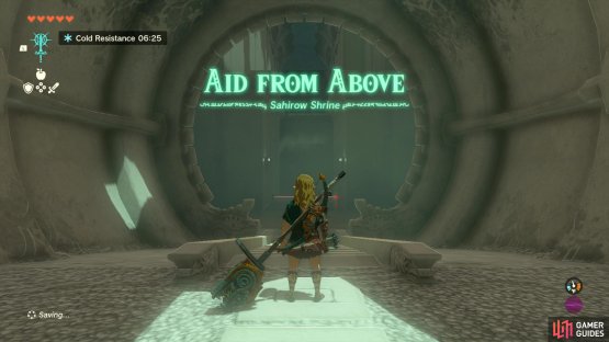 Sahirow Shrine: Aid from Above.