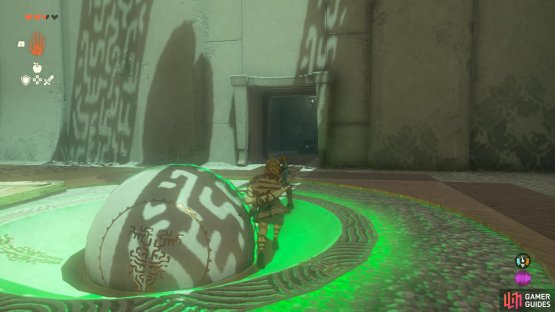 then use it to open the treasure chest room!