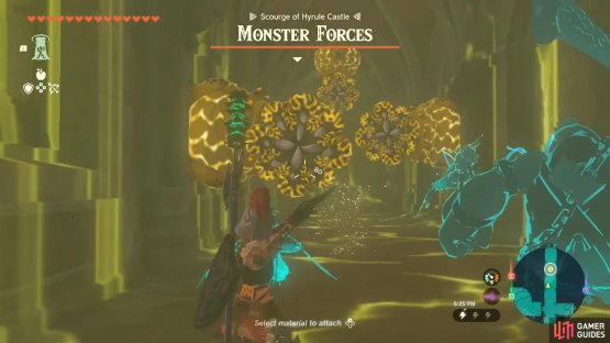 The sixth !Hyrule Castle Monster Forces battle containing !Shock Likes