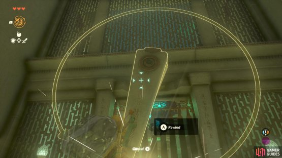 Recall one of the clock hands right as it passes over the other