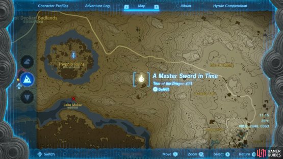 Head to this location on the map