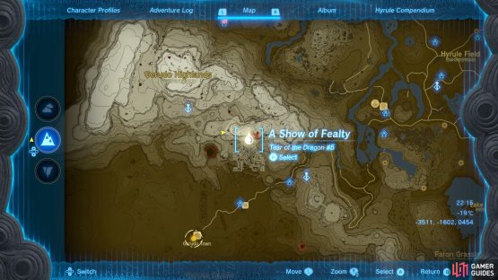 Head to this location on the map