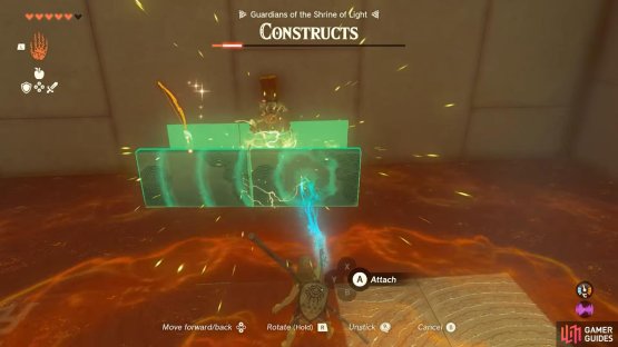 and then countering the shock arrows with the spiked barrier.