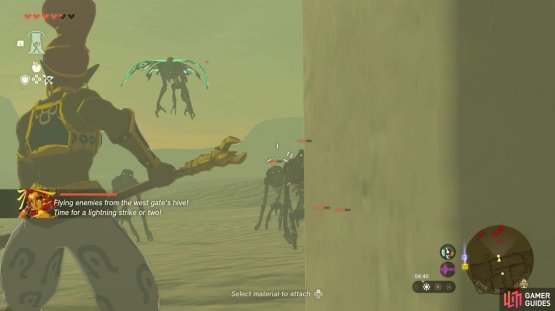 and shoot at the Gibdo enemies too. 