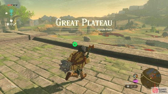 The Great Plateau in Tears of the Kingdom