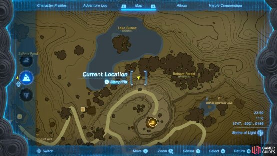 Head to this location on the map